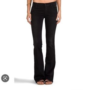 MOTHER The Cruiser Flare Black Jeans Size 29